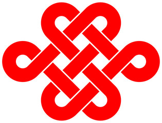 Endless knot for your logo, design or project (vector illustration)