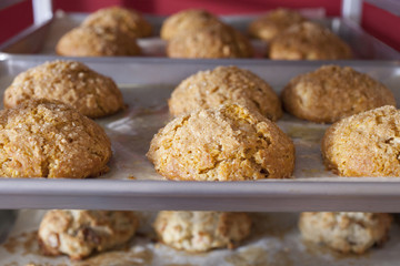 Scones Cooling on Rack