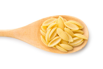 uncooked italian pasta