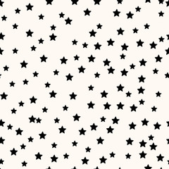 Obraz na płótnie Canvas seamless star pattern