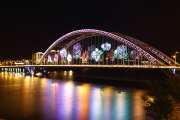 Obraz premium rose bridge