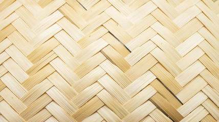 Bamboo weave texture made in thailand