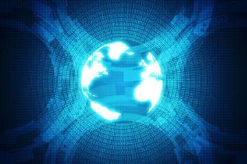 Sci fi futuristic user interface