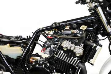 Fototapeta premium バイクの整備