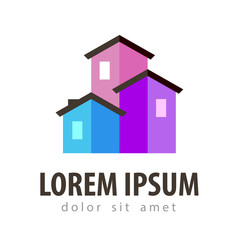 Fototapeta premium house vector logo design template. building or dwelling icon