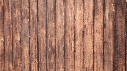 panning shot of brown wooden fence texture for background - Powered by Adobe