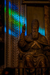 Fototapeta premium Sculpture of a saint