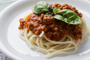 spaghetti bolognese