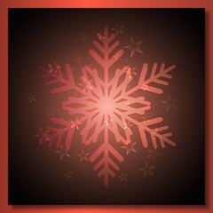 Schneeflocke - Vektor Grafik