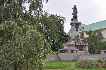 Fototapeta na wymiar View of Warsaw