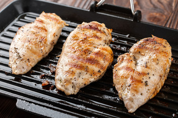 Grilled chicken breast fillet