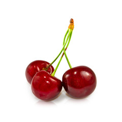  ripe cherry closeup