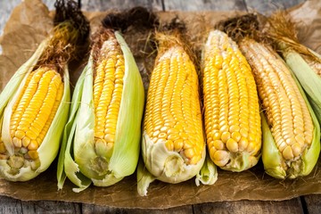 organic sweet corn