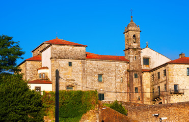 Fototapeta na wymiar Main building of Belvis. Santiago de Compostela