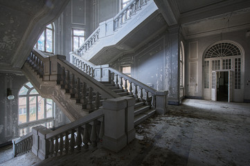 Abandoned psychiatric hospital
