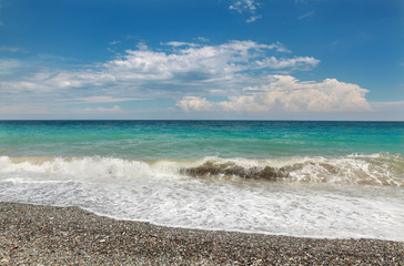 New Panteleimon beach, Nea Paneleimonas, Greece
