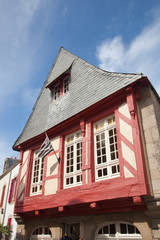 Façade de maison bretonne
