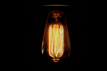Vintage light bulb