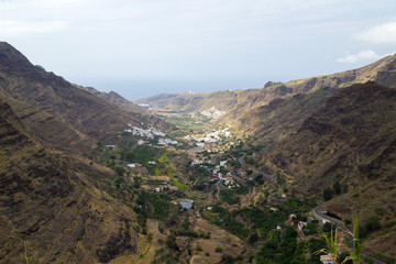 Fototapeta na wymiar Gran Canaria, valley of Agaete