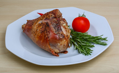  Rosted turkey leg