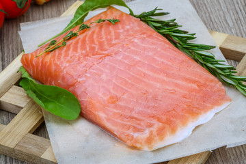 Salted salmon
