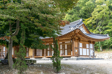 seonunsa temple and shrine taken early autumn. 