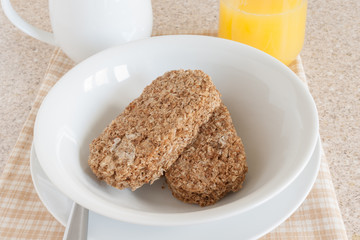 Wholewheat Breakfast Biscuit Cereal