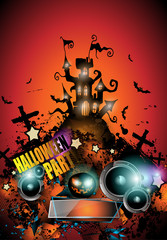 Halloween Night Event Flyer Party template