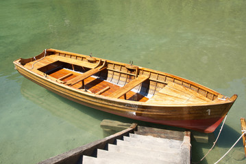 Fototapeta na wymiar Wooden boat