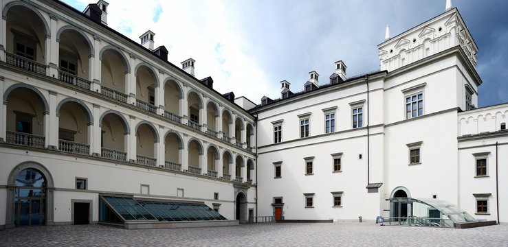 Palace of the Grand Dukes of Lithuania in Vilnius city