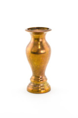Fototapeta na wymiar brass vase