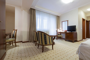 Interior of a hotel apartment
