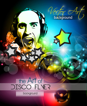 Disco Club Flyer Template for your Music Nights Event.