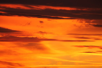 Sunset sky 