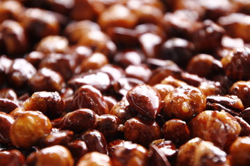 Amandes caramélisées