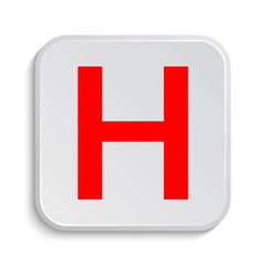 Fototapeta premium Hospital icon