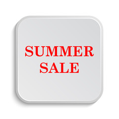 Summer sale icon