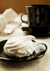 Vanilla marshmallow zephyr and fruit candies