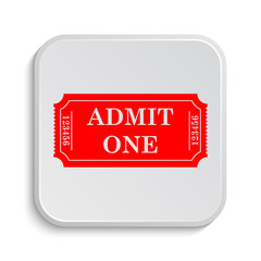 Admin one ticket icon