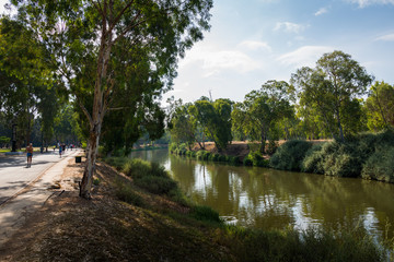 Yarkon River in Tel Aviv
