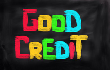 Good Credit Concept