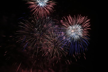 New Year Holiday Fireworks