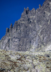 Peak in High Tatras, Slovakia