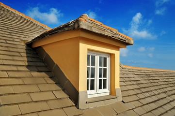 attic, roof Window