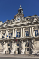 Fototapeta na wymiar City council of Tours, Indre-et-Loire, France