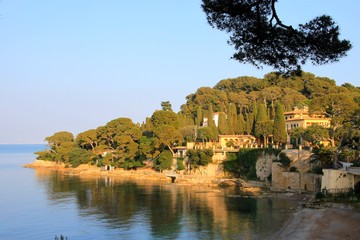 La presqu'île du Cap Ferrat, France 