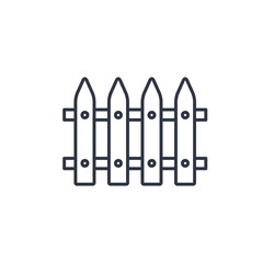 Garden fence icon