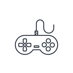 Gamepad vector icon