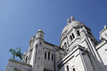 Fototapeta na wymiar Basilique du Sacré Cœur à Paris