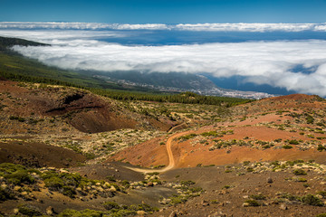 Erosion in Tenerife